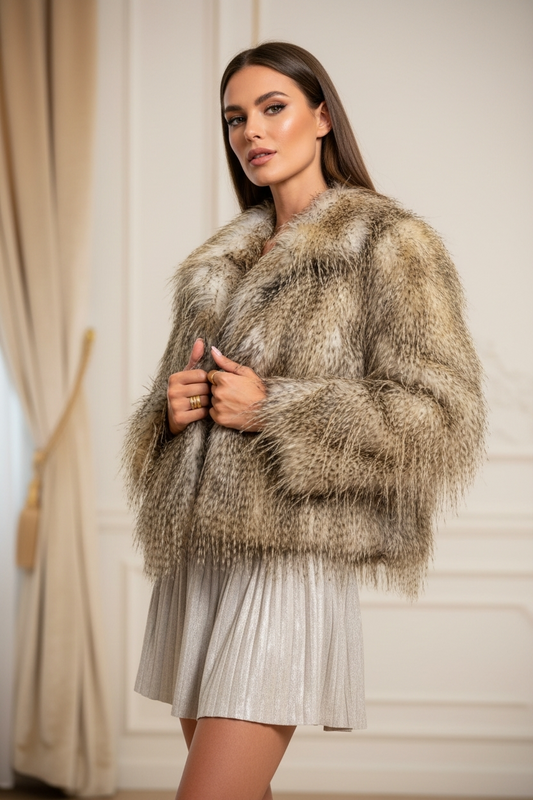 Stefana Fur Jacket